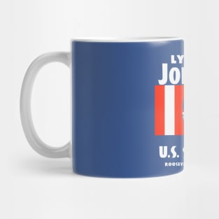 Lyndon Johnson For US Senator Political Campaign Mug